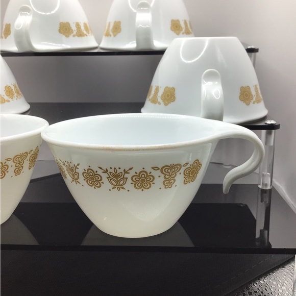 Corelle 6 Cup VTG 1972 Golden Butterfly - Picture 11 of 11